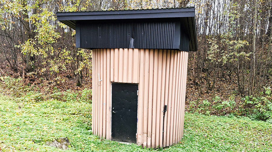 Bild på nuvarande pumpstation